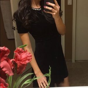 Velvet Black Dress